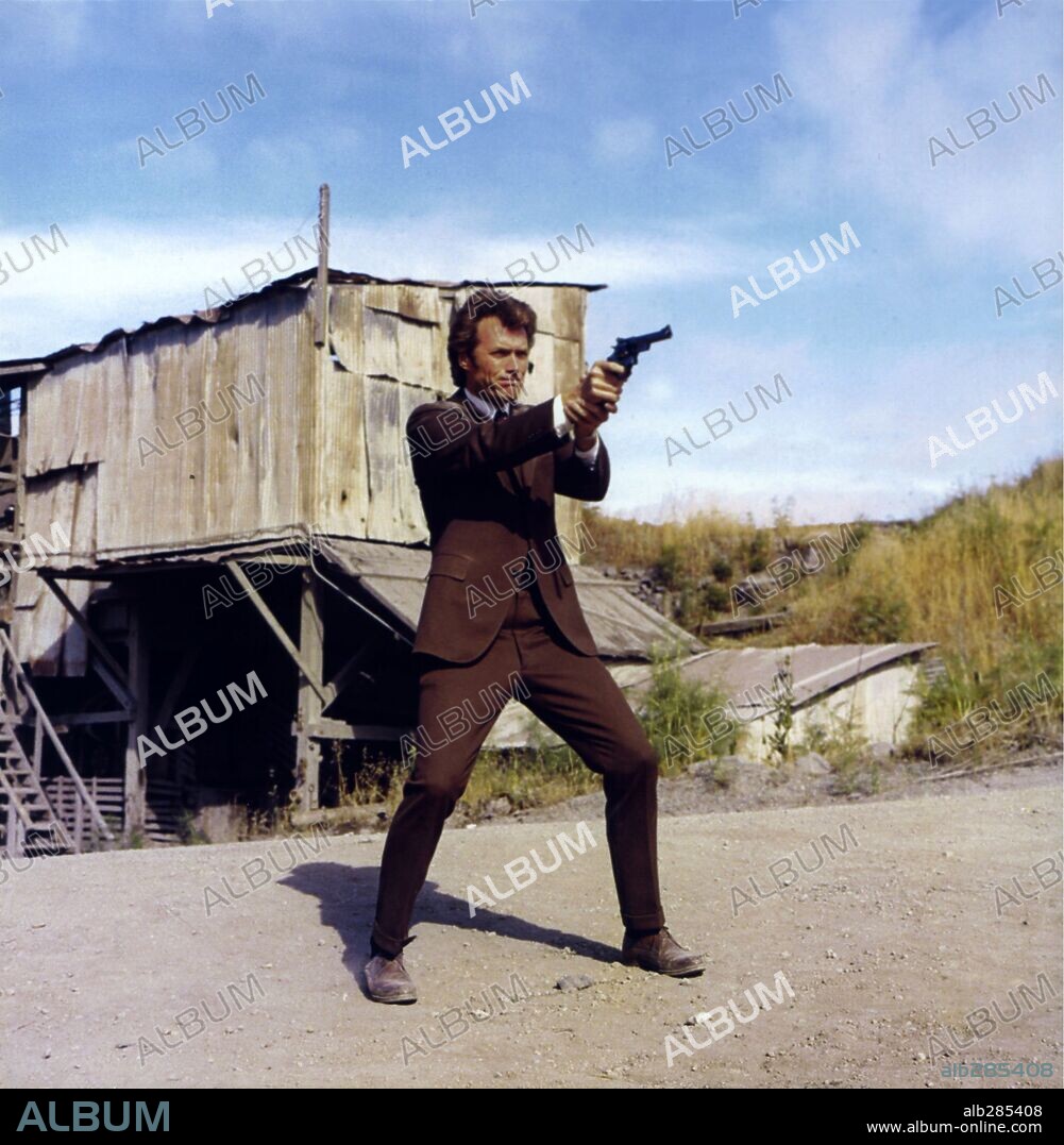 CLINT EASTWOOD en HARRY, EL SUCIO, 1971 (DIRTY HARRY), dirigida por DON SIEGEL. Copyright WARNER BROTHERS.