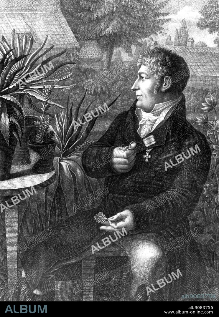 Karl Ludwig Willdenow, who first introduced the young Humboldt to botany. 'From then on the subject became a passion.'.