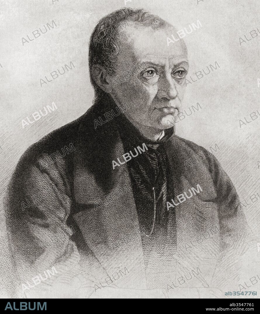 Isidore Auguste Marie François Xavier Comte, 1798 – 1857, aka Auguste Comte. French philosopher. From The Story of Philosophy, published 1926.