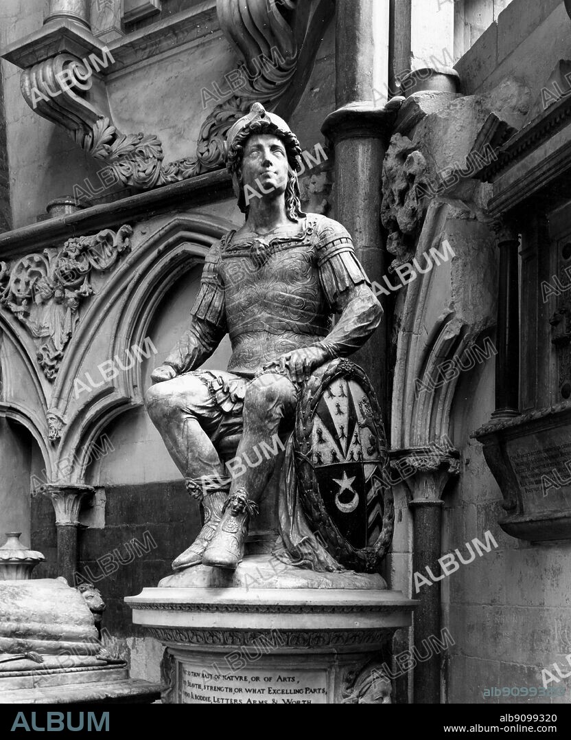 Monument to Francis Holles by Nicholas Stone at Westminster Abbey.