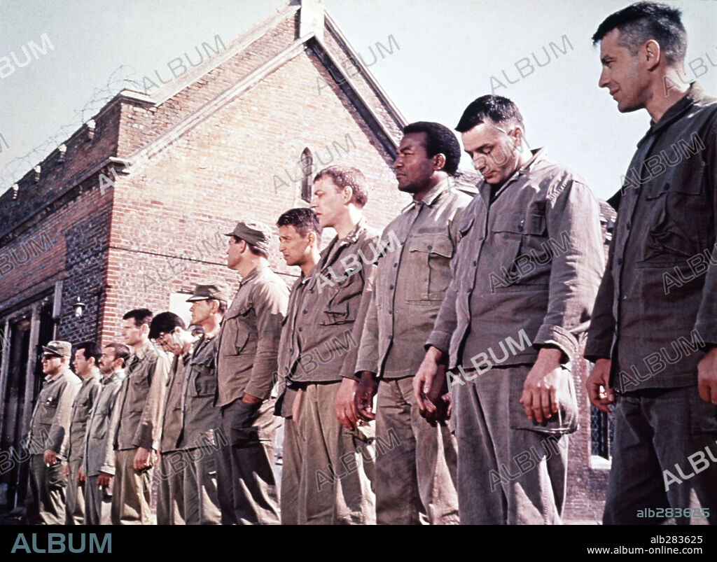 JOHN CASSAVETES in THE DIRTY DOZEN, 1967, directed by ROBERT ALDRICH. Copyright M.G.M.