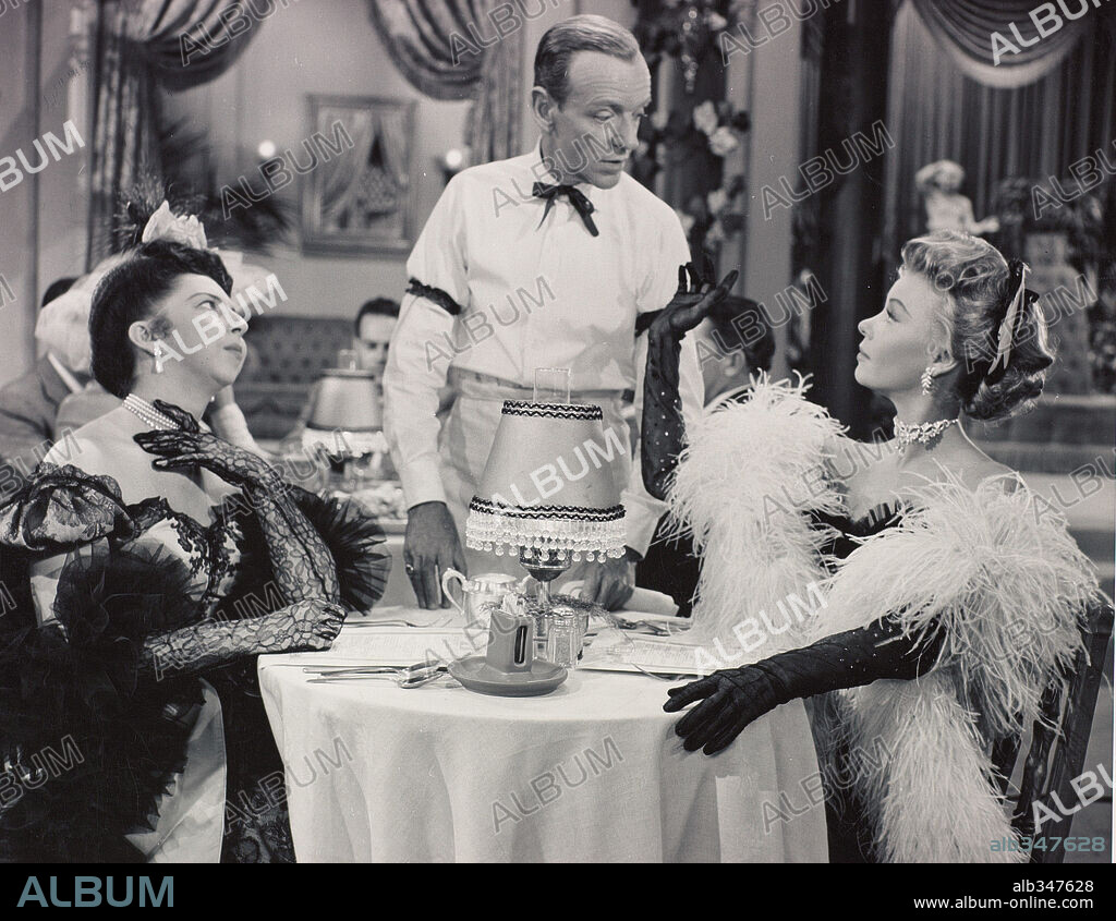 ALICE PEARCE, FRED ASTAIRE and VERA-ELLEN in THE BELLE OF NEW YORK, 1952, directed by CHARLES WALTERS. Copyright M.G.M.