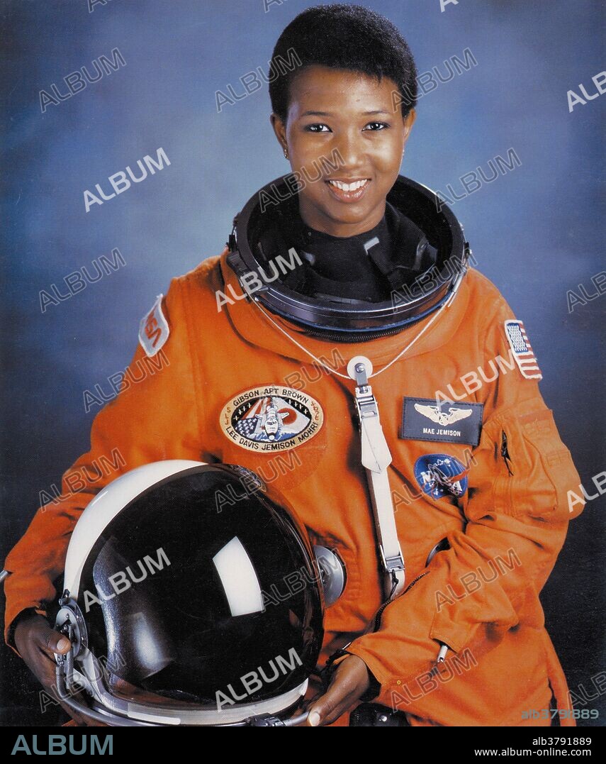 Mae Carol Jemison (born October 17, 1956) is an American physician and NASA astronaut. She became the first African-American woman to travel in space when she went into orbit aboard the Space Shuttle Endeavour on September 12, 1992. After her medical education and a brief general practice, Jemison served in the Peace Corps from 1985 to 1987, when she was selected by NASA to join the astronaut corps. She resigned from NASA in 1993 to form a company researching the application of technology to daily life. She has appeared on television several times, including as an actress in an episode of Star Trek: The Next Generation. She is a dancer, and holds nine honorary doctorates in science, engineering, letters, and the humanities. She is the current principal of the 100 Year Starship organization.