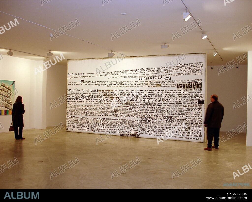 Exhibition of Manuel Ocampo, 2004 Seville Biennale.