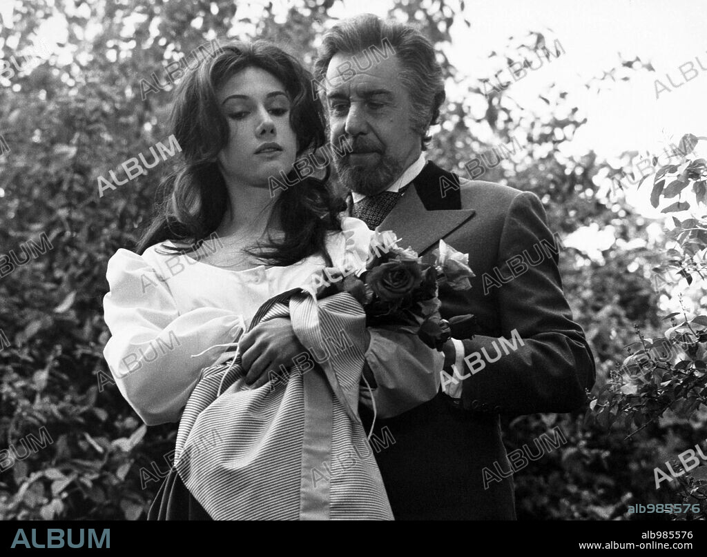 FERNANDO REY and VICTORIA VERA in REBELDIA, 1978, directed by ANDRES VELASCO. Copyright CIPI.