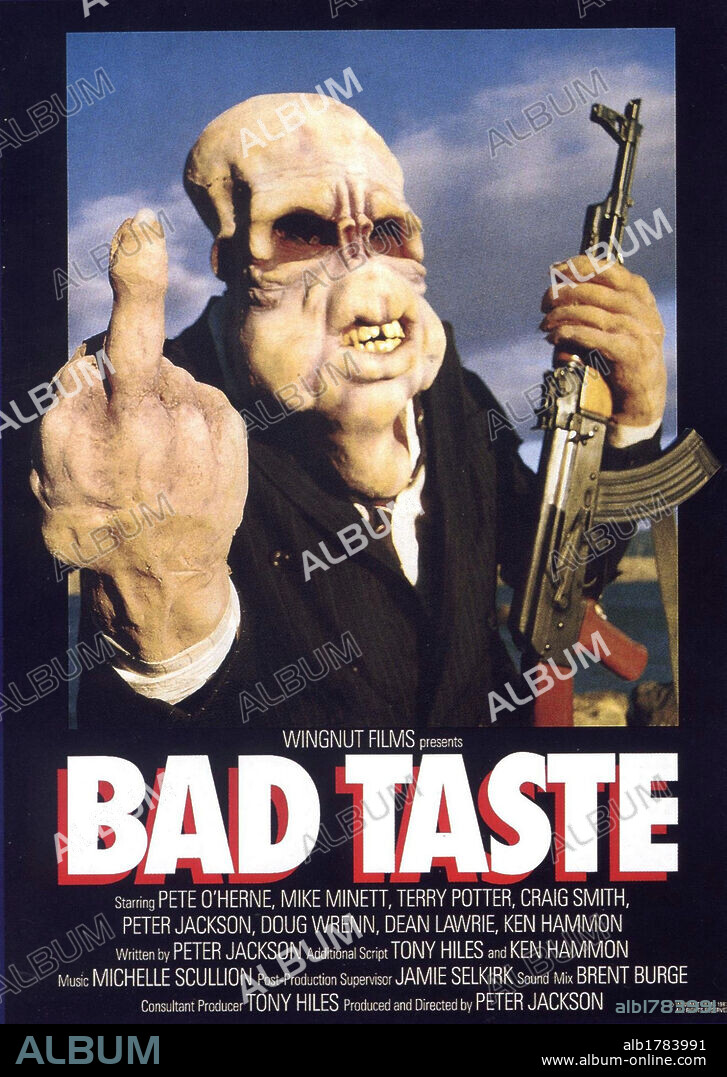 Poster de MAL GUSTO, 1987 (BAD TASTE), dirigida por PETER JACKSON.