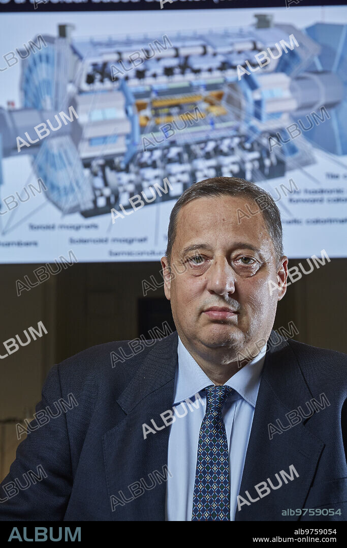 Madrid, 10/08/2018. Marzio Nessi, head of the Cern Neutrino detector, at the Bbva foundation. Photo: Guillermo Navarro. Archdc.
