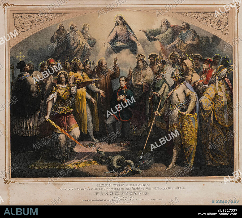 EDUARD FRIEDRICH LEYBOLD. The rescue of Emperor Franz Joseph I of Austria: the attempted assassination on February 18, 1853.