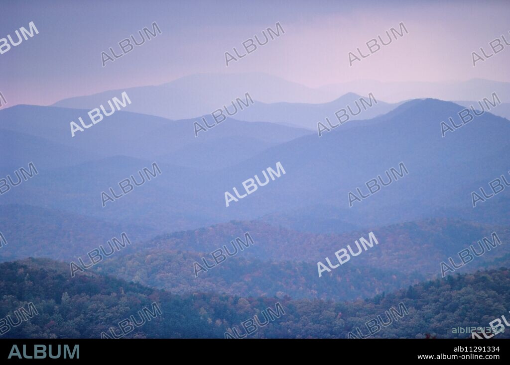 Blue Ridge Parkway, Buena Vista, Virginia, USA, North America.
