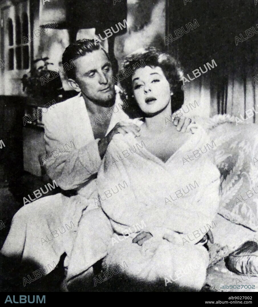 Kirk Douglas and Susan Hayward in the film 'Top Secret Affair' 1957. Kirk Douglas (born Issur Danielovitch Demsky; December 9, 1916 - February 5, 2020) was an American actor, producer, director, and author.