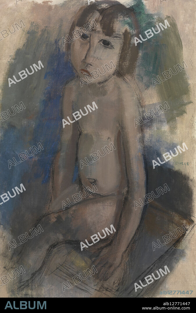 HIPPOLYTE DAEYE. Nude Child, 1931.