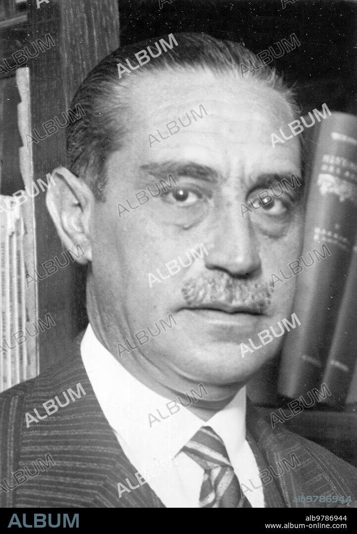 1940. Portrait of Miguel Maura.