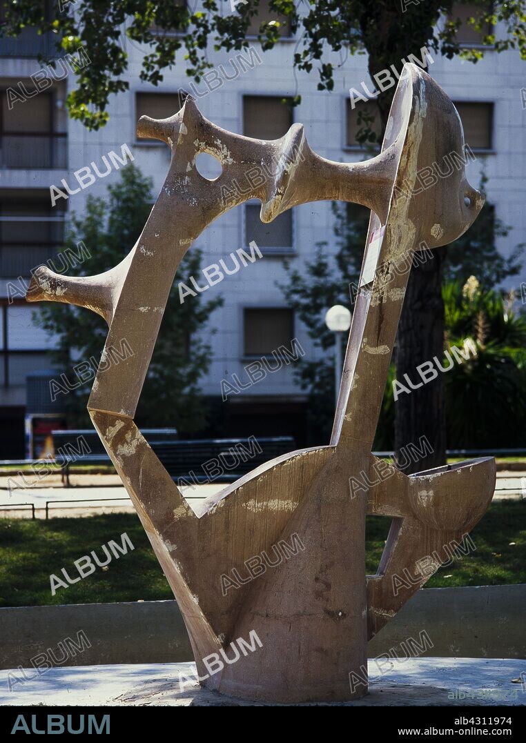 ANGEL FERRANT VÁZQUEZ. Ángel Ferrant / Ingeniería textil, 1961, Plaça Ferran Casablancas, Barcelona.