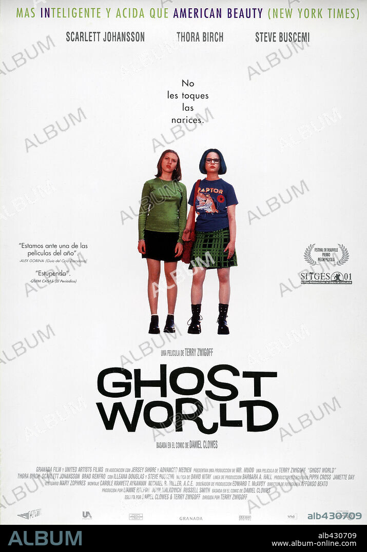 Poster de GHOST WORLD, 2001, dirigida por TERRY ZWIGOFF. Copyright UNITED ARITSTS.