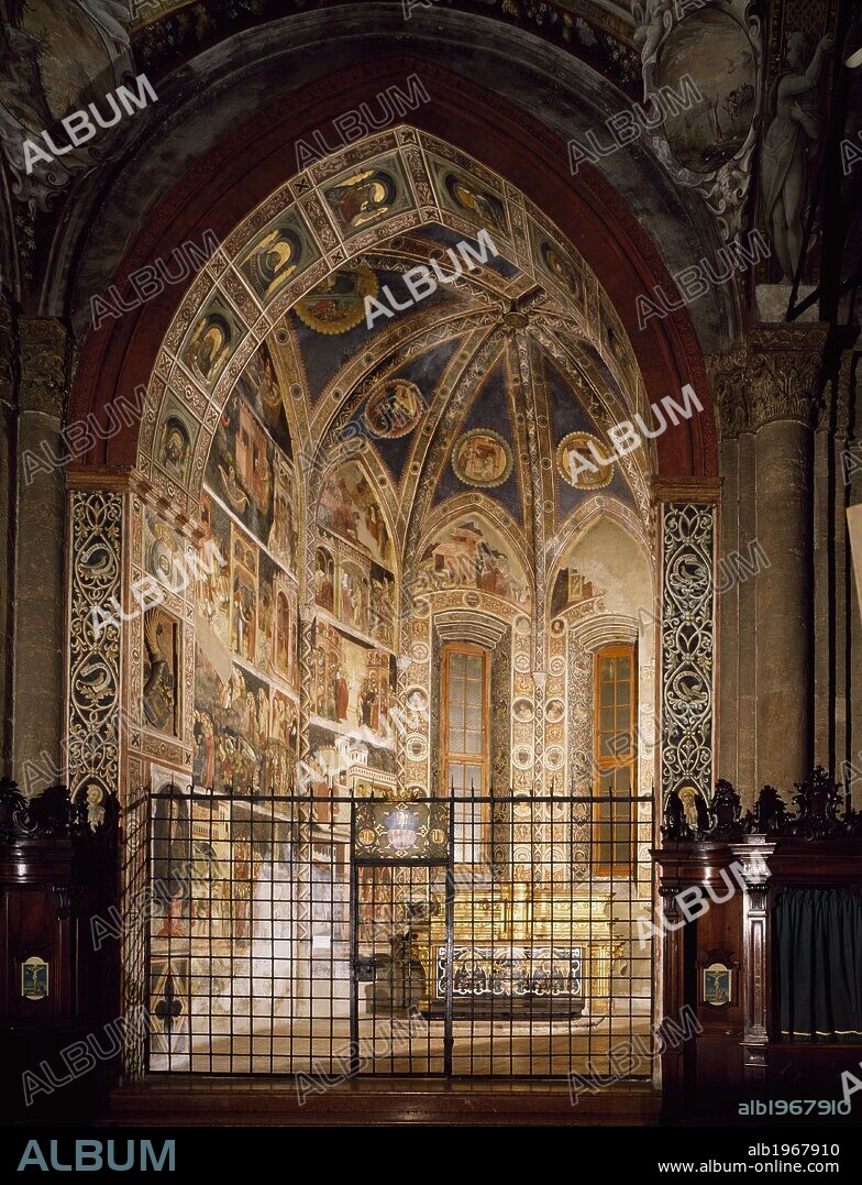 Valeri Chapel, 1423-1426, Cathedral of Santa Maria Assunta, Parma, Emilia-Romagna. Italy, 15th century.