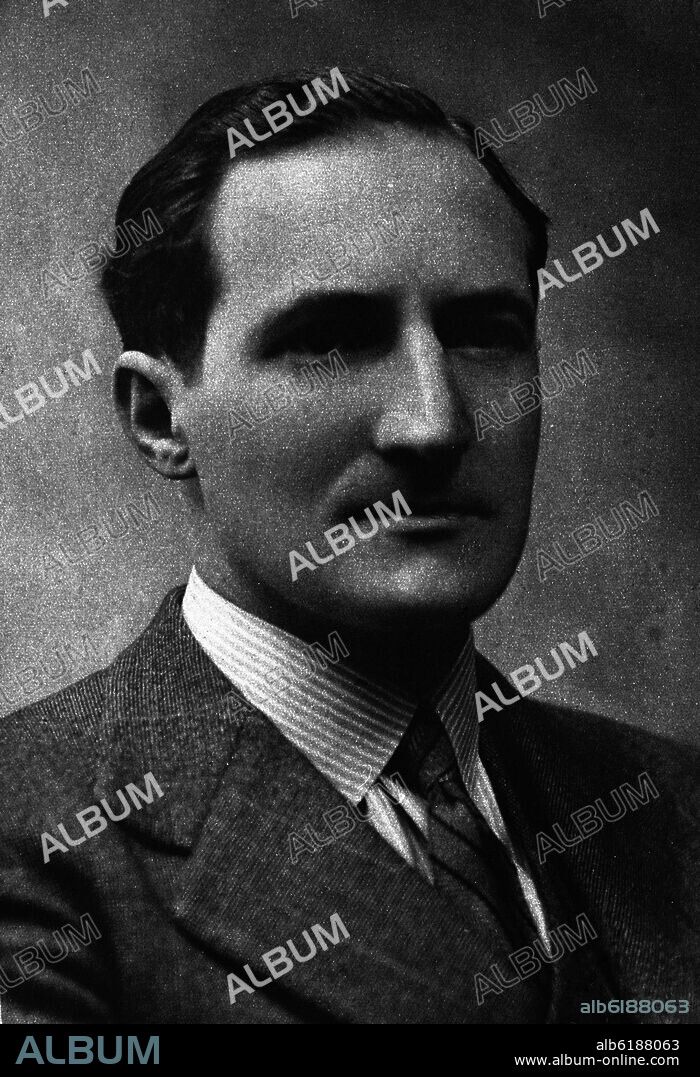 JOSE ANTONIO AGUIRRE LECUBE, PRIMER PRESIDENTE DEL GOBIERNO DE EUSKADI, NOMBRADO EL 7 DE OCTUBRE DE 1936.