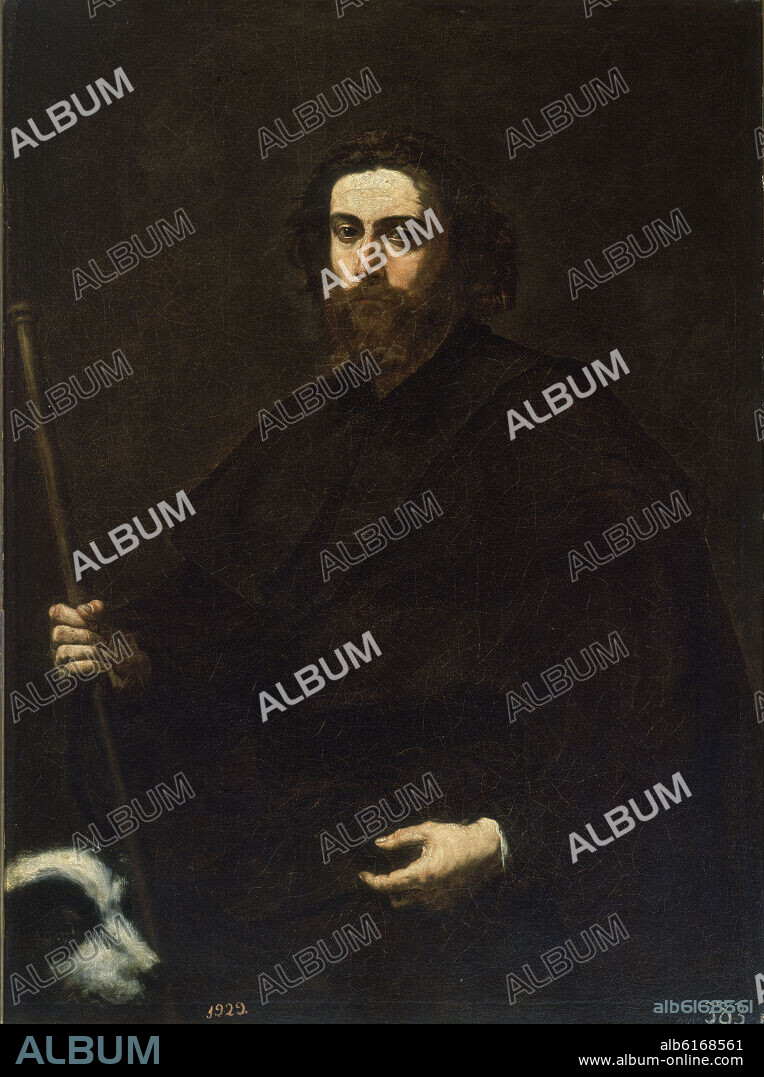JOSE DE RIBERA 'LO SPAGNOLETTO'. SAN ROQUE - HACIA 1632 - OLEO/LIENZO - 127 x 100 cm NP 1110 - BARROCO ESPAÑOL.