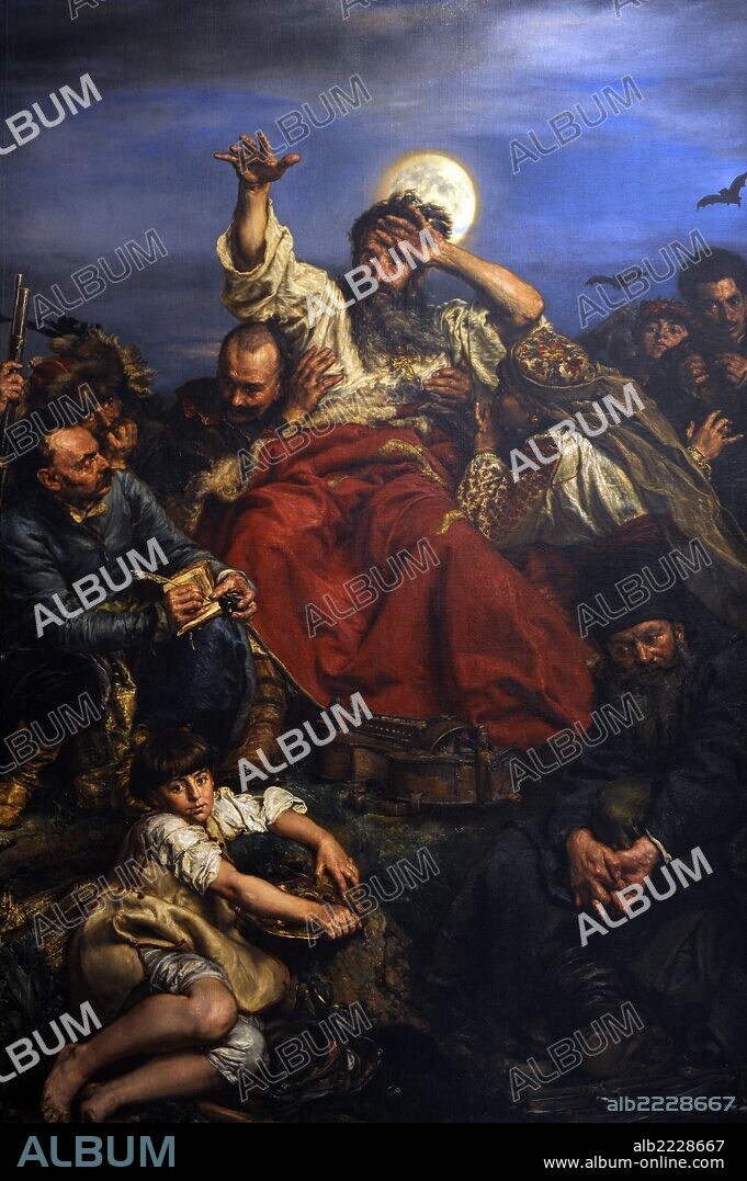 Jan Matejko (1838-1893). Polish painter. Wernyhora, 1883-1884. National Museum. Krakow. Poland.