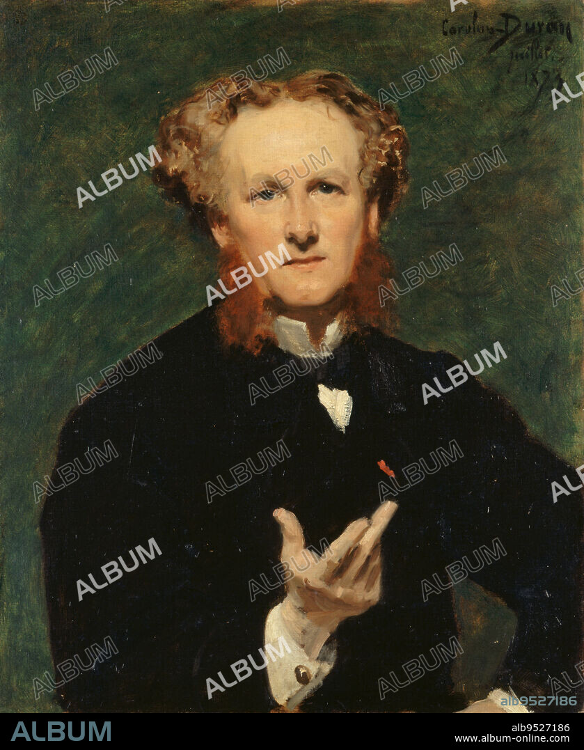 Portrait of Etienne Haro, Carolus-Duran, Painter, In 1873, 3rd quarter of the 19th century, Painting, Picture, Oil paint, Canvas (material), Dimensions - Work: Height: 73.5 cm, Width: 60 cm, Dimensions - Frame: Height: 113 cm, Width: 101 cm, Thickness: 15 cm.
