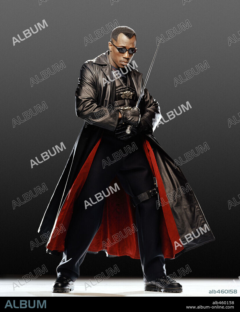 WESLEY SNIPES in BLADE TRINITY, 2004 (BLADE: TRINITY), directed by DAVID S. GOYER. Copyright NEW LINE CINEMA / PERA, DIYAH.