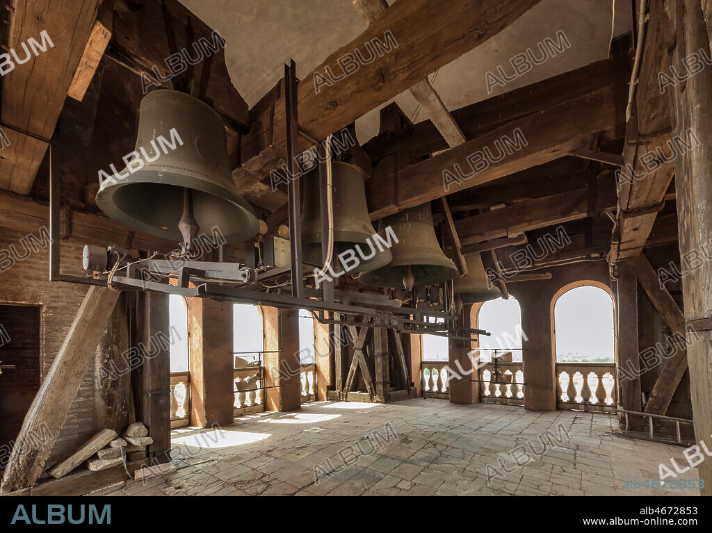 Modena, Torre Ghirlandina: la cella campanaria..
