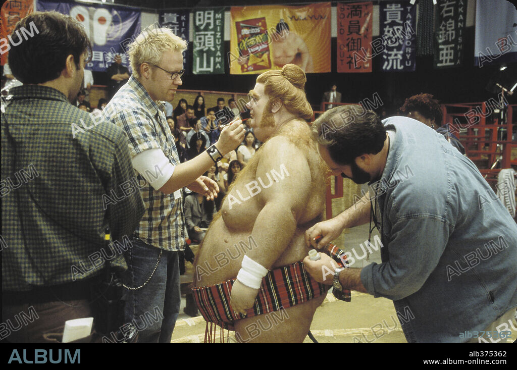 MIKE MYERS en AUSTIN POWERS EN MIEMBRO DE ORO, 2002 (AUSTIN POWERS IN GOLDMEMBER), dirigida por JAY ROACH. Copyright NEW LINE CINEMA.