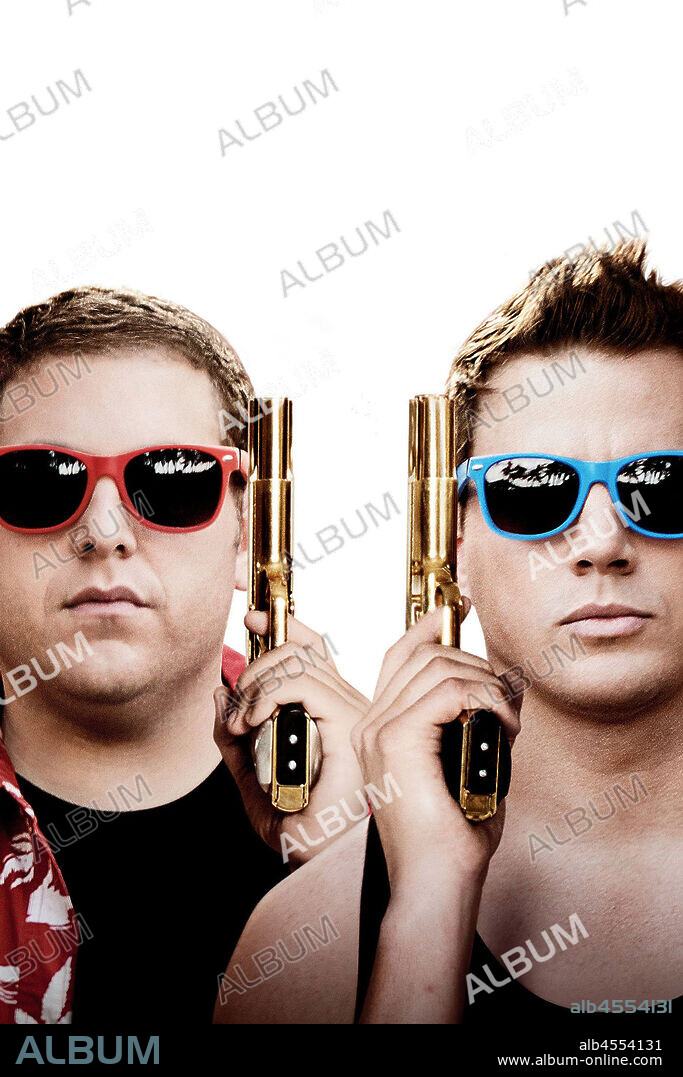 CHANNING TATUM and JONAH HILL in 22 JUMP STREET, 2014, directed by CHRIS MILLER and PHIL LORD. Copyright COLUMBIA PICTURES.