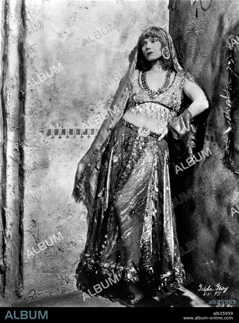 GILDA GRAY in THE DEVIL DANCER, 1927, directed by FRED NIBLO. Copyright GOLDWYN/UNITED ARTISTS.
