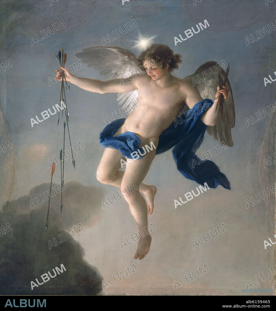ANTON RAPHAEL MENGS. 'Hesperus as Personification of the Evening Star', c. 1765, Oil on canvas, 192 x 180.