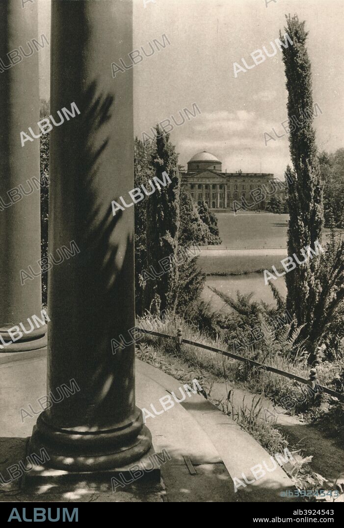 'Kassell - Wilhelmshohe. Park', 1931. From Deutschland by Kurt Hielscher. [F. A. Brockhaus, Leipzig, 1931].