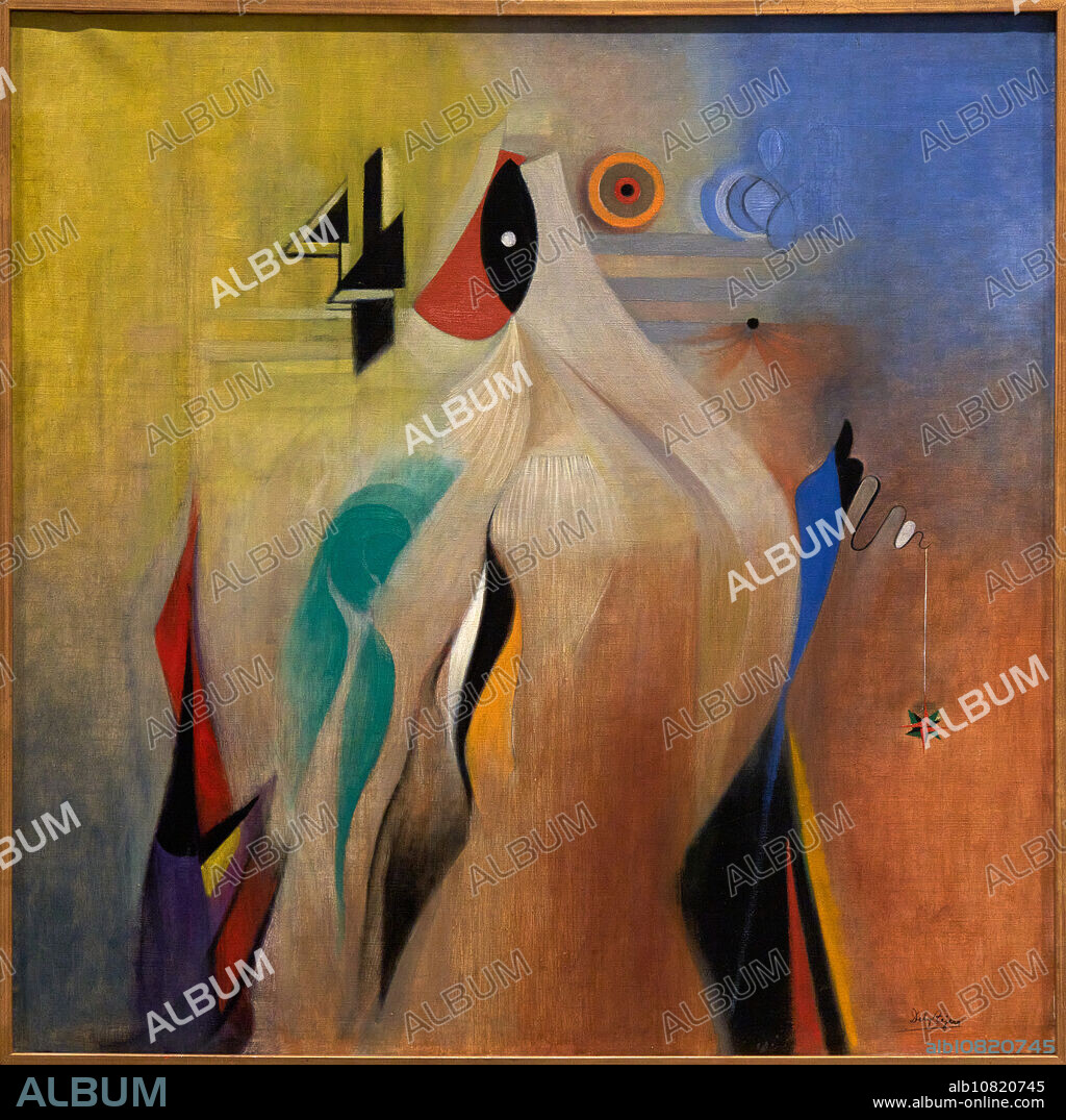 Delhy TEJERO, Toro, Zamora, 1904 - Madrid, 1968, Abstract Composition, 1954, Reina Sofia Museum, Madrid, Spain, Europe.