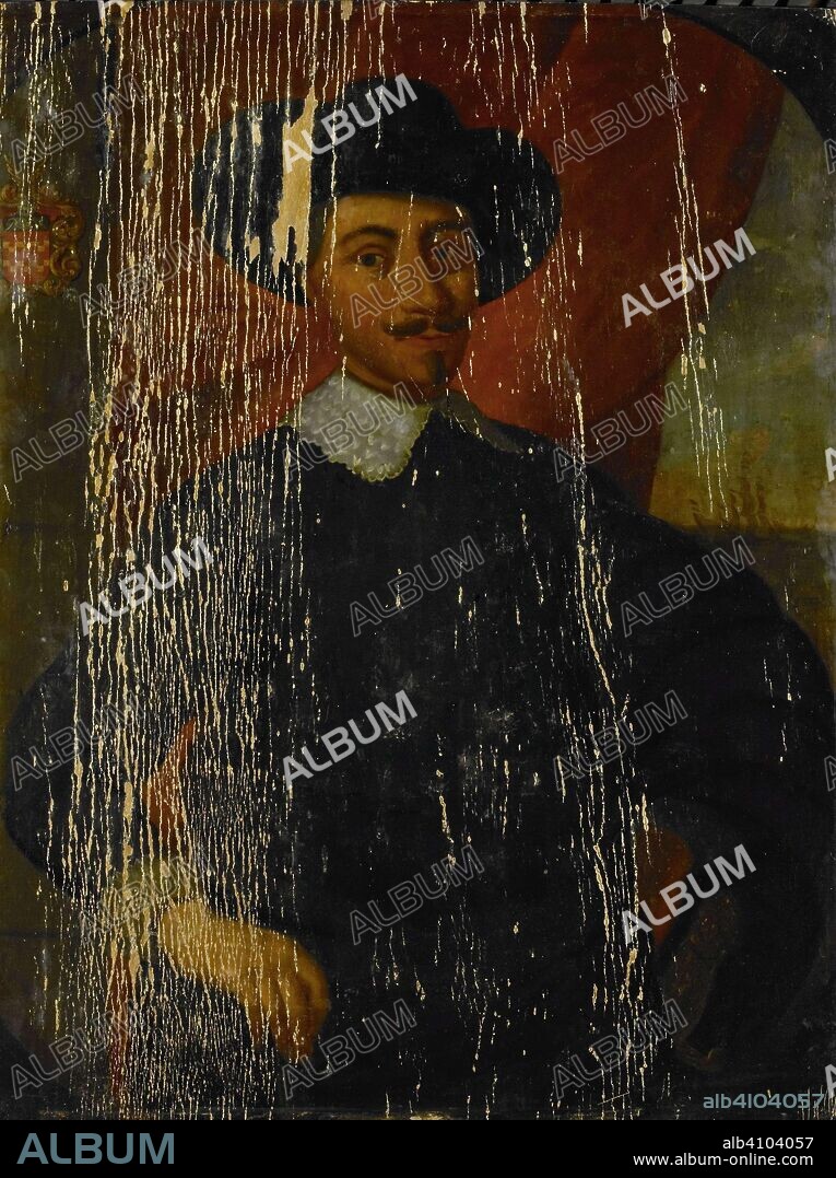 Portrait of Antonio van Diemen, Governor-General of the Dutch East Indies. Dating: 1636 - 1675. Place: Batavia. Measurements: h 100 cm × w 77 cm; d 7.5 cm.