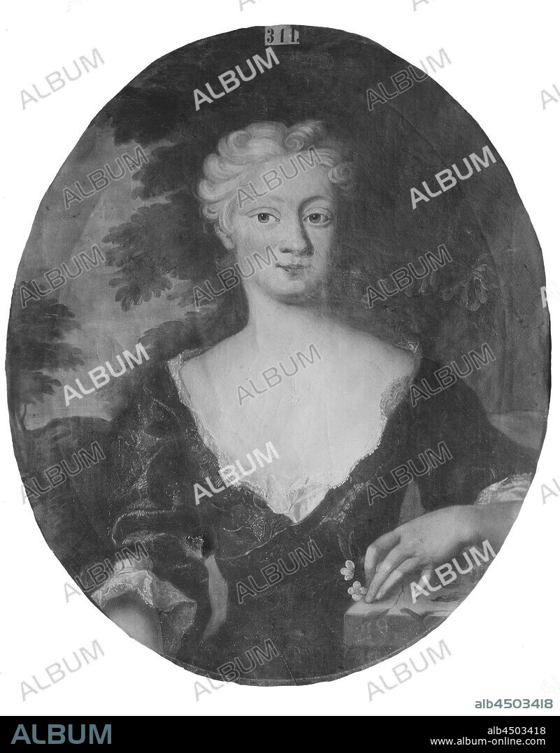 David von Cologne, Lovisa Dorotea Sofia, 1680-1705, Princess of Prussia, painting, portrait, Princess Luise Dorothea of Prussia, 1733, Oil on canvas, Height, 79 cm (31.1 inches), Width, 65 cm (25.5 inches), Signed, Davi von C pinxit 1733.