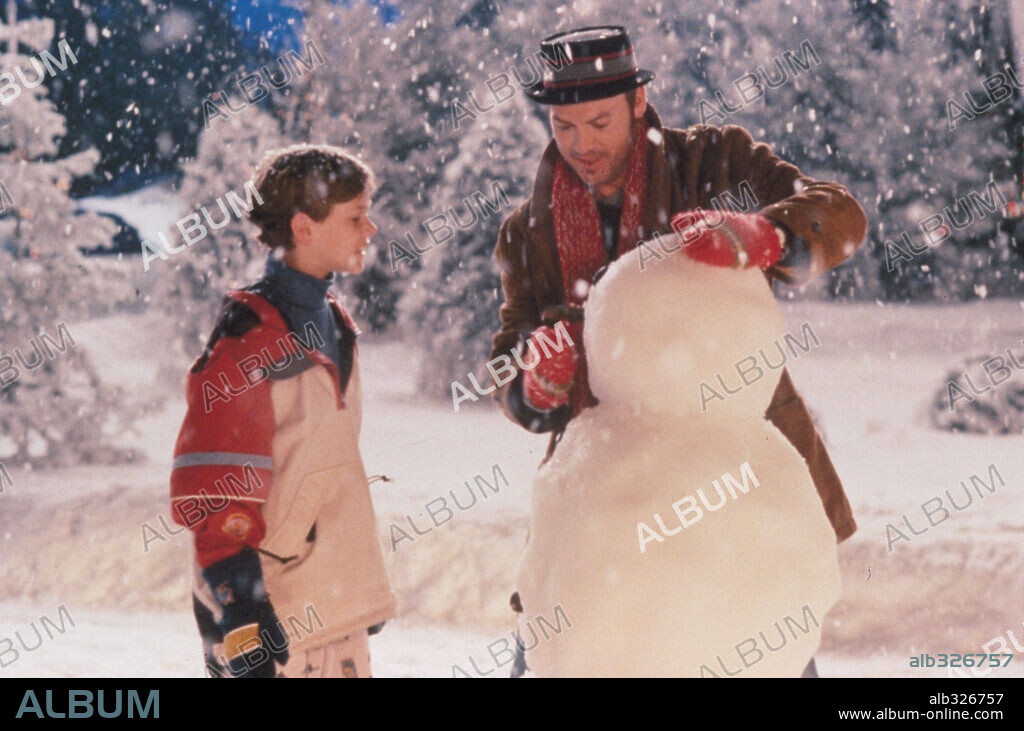 JOSEPH CROSS und MICHAEL KEATON in JACK FROST, 1998, unter der Regie von TROY MILLER. Copyright WARNER BROTHERS / HANOVER, SUZANNE.