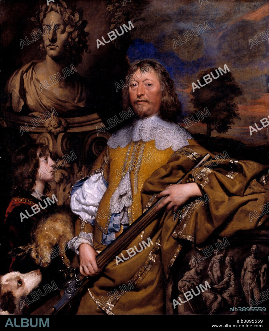 WILLIAM DOBSON. Endymion Porter Around. Date/Period: Between ca. 1642 and ca. 1645. Painting. Oil on canvas. Height: 1,499 cm (16.3 yd); Width: 127 cm (50 in).