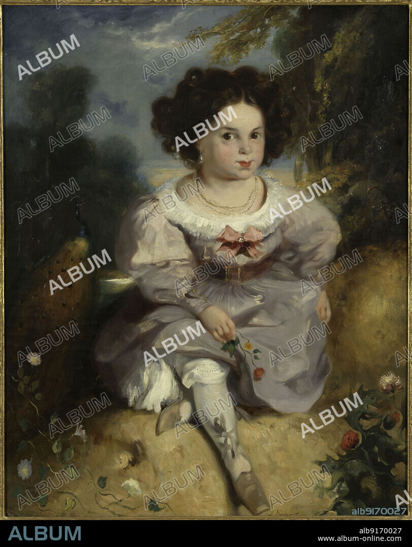 LOUIS CANDIDE BOULANGER. Léopoldine Hugo at the Age of 4.