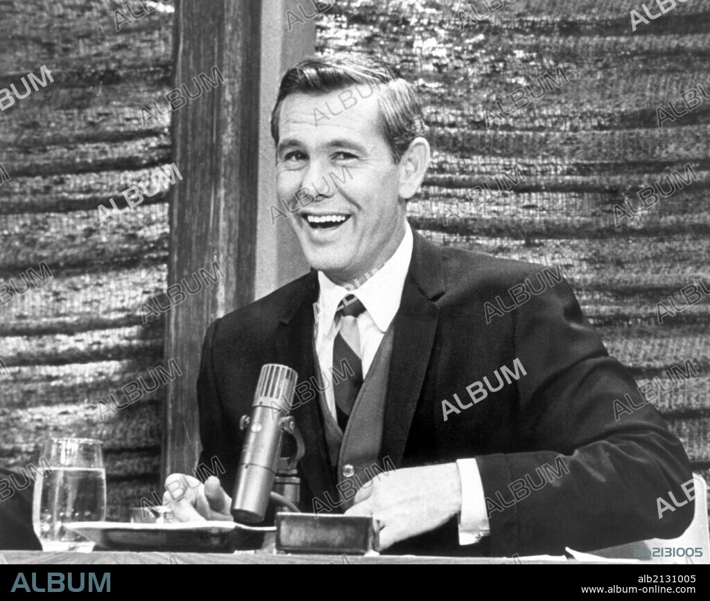 Johnny Carson, American entertainer.