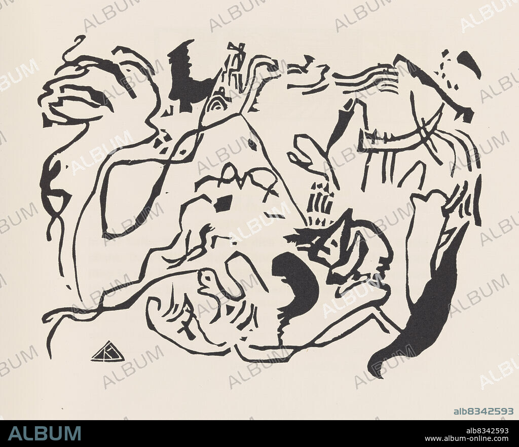 WASSILY VASILYEVICH KANDINSKY. Judgement Day (Jüngster Tag). From Klänge (Sounds).