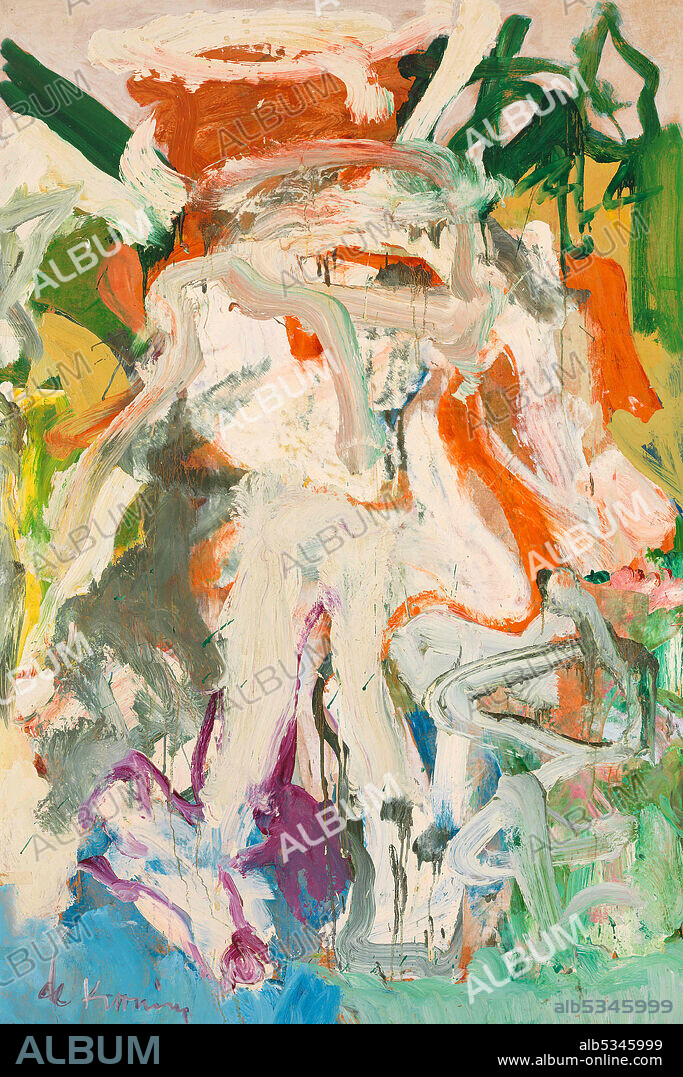 WILLEM DE KOONING. Woman in Landscape III.