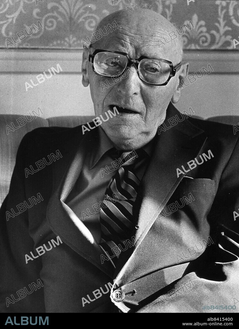 ARKIV -1981. Isaac Bashevis Singer, författare och nobelpristagare.. Foto: Jan E Carlsson Kod: 11. COPYRIGHT SCANPIX SWEDEN.