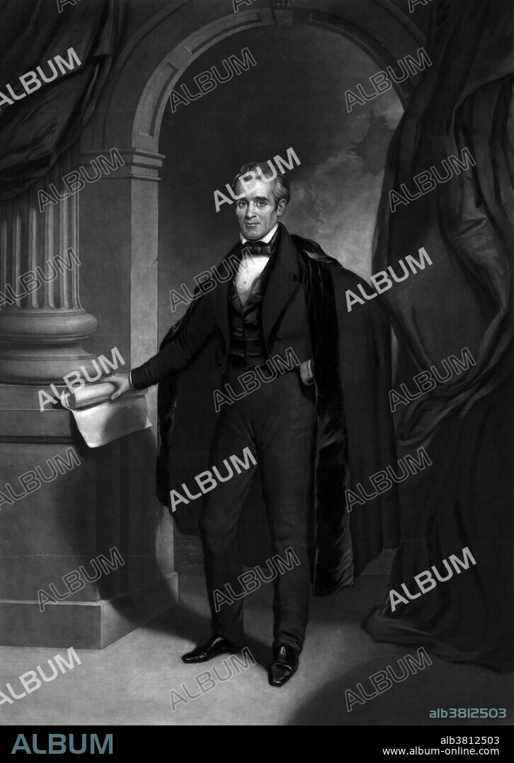 James Knox Polk (November 2, 1795 - June 15, 1849) was the 11th President of the USA (1845-49). A Democrat, Polk served as the 17th Speaker of the House of Representatives (1835-39) and Governor of Tennessee (1839-41). He was the last strong pre-Civil War president, and the earliest of whom there are surviving photographs taken during a term in office. He is noted for his foreign policy successes. He threatened war with Britain over the issue of which nation owned the Oregon Country. When Mexico rejected American annexation of Texas, he led the nation to a sweeping victory in the Mexican-American War. He secured passage of the Walker tariff of 1846, which had low rates that pleased his native South, and he established a treasury system that lasted until 1913. He oversaw the opening of the US Naval Academy and the Smithsonian Institution, the groundbreaking for the Washington Monument, and the issuance of the first postage stamps in the US. He promised to serve only one term and did not run for reelection. He died of cholera three months after his term ended at the age of 53. Polk has been called the "least known consequential president" of the United States.