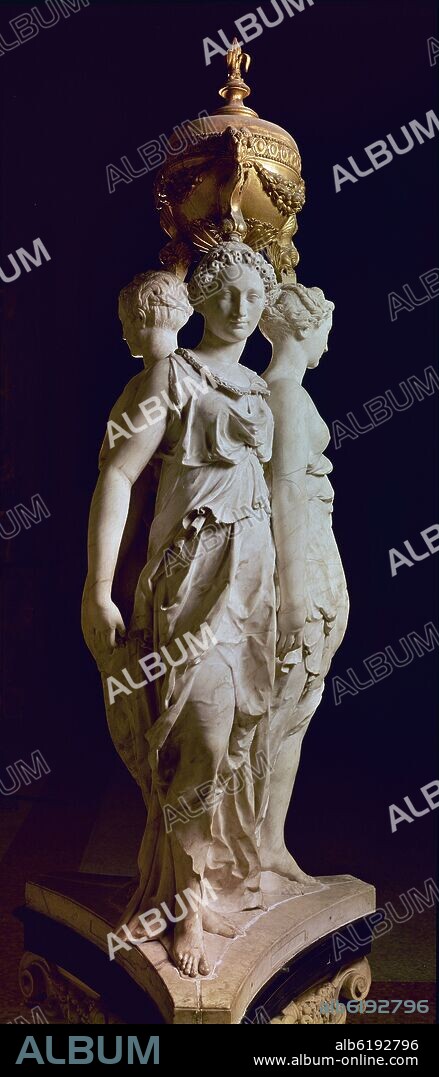 GERMAIN PILON. MONUMENTO FUNERARIO PARA EL CORAZON DE ENRIQUE II-1559.