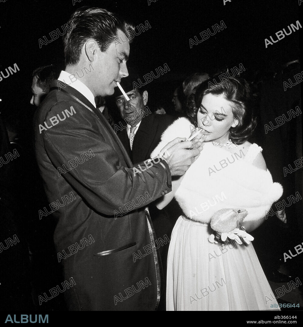 NATALIE WOOD und ROBERT WAGNER. 1960