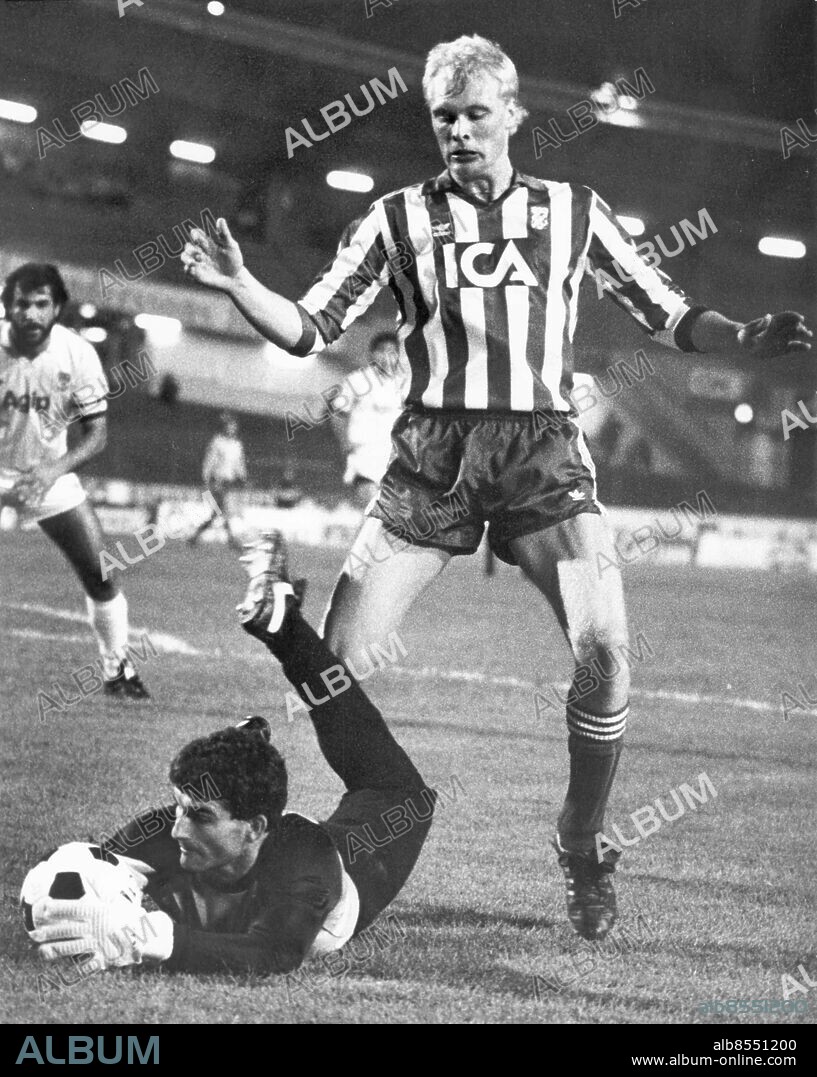 GÖTEBORG 1989-05-21.. Klas Ingesson - fotbollsspelare i IFK Göteborg. Här på Nya Ullevi. *** Local Caption *** GP Foto: Bengt Christian / Kamerareportage / TT / Kod: 2524.