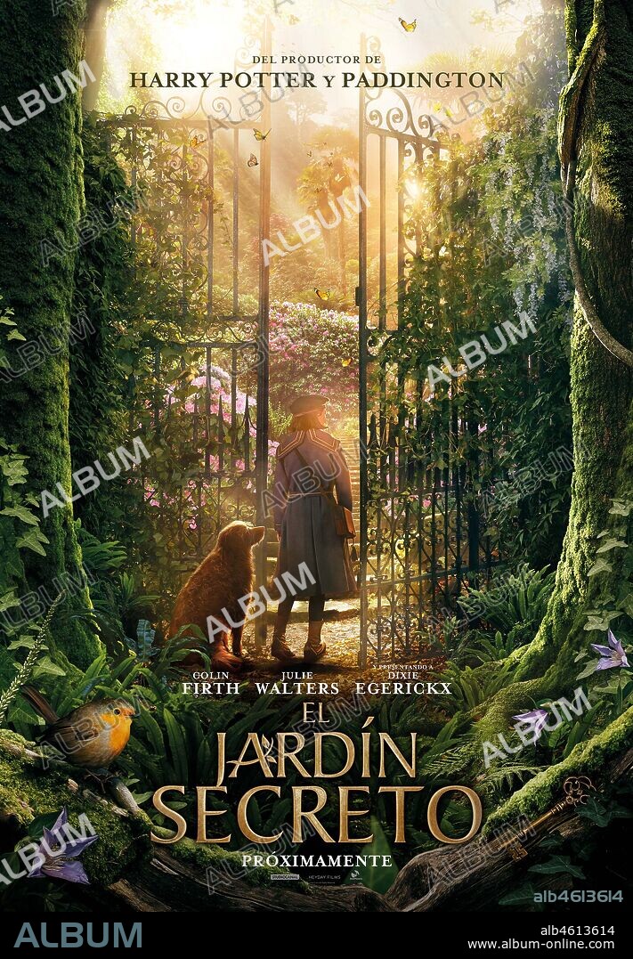 Affiche de LE JARDIN SECRET, 2020 (THE SECRET GARDEN), réalisé par MARC MUNDEN. Copyright HEYDAYFILMS/STUDIOCANAL.