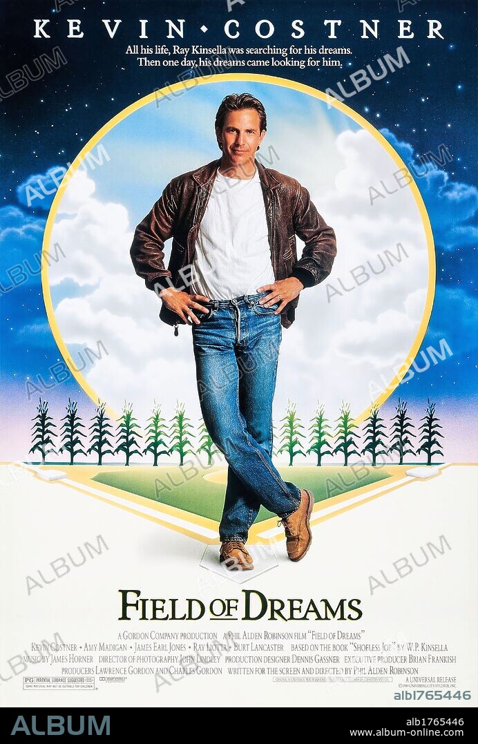 Poster de CAMPO DE SUEÑOS, 1989 (FIELD OF DREAMS), dirigida por PHIL ALDEN ROBINSON. Copyright UNIVERSAL/GORDON.