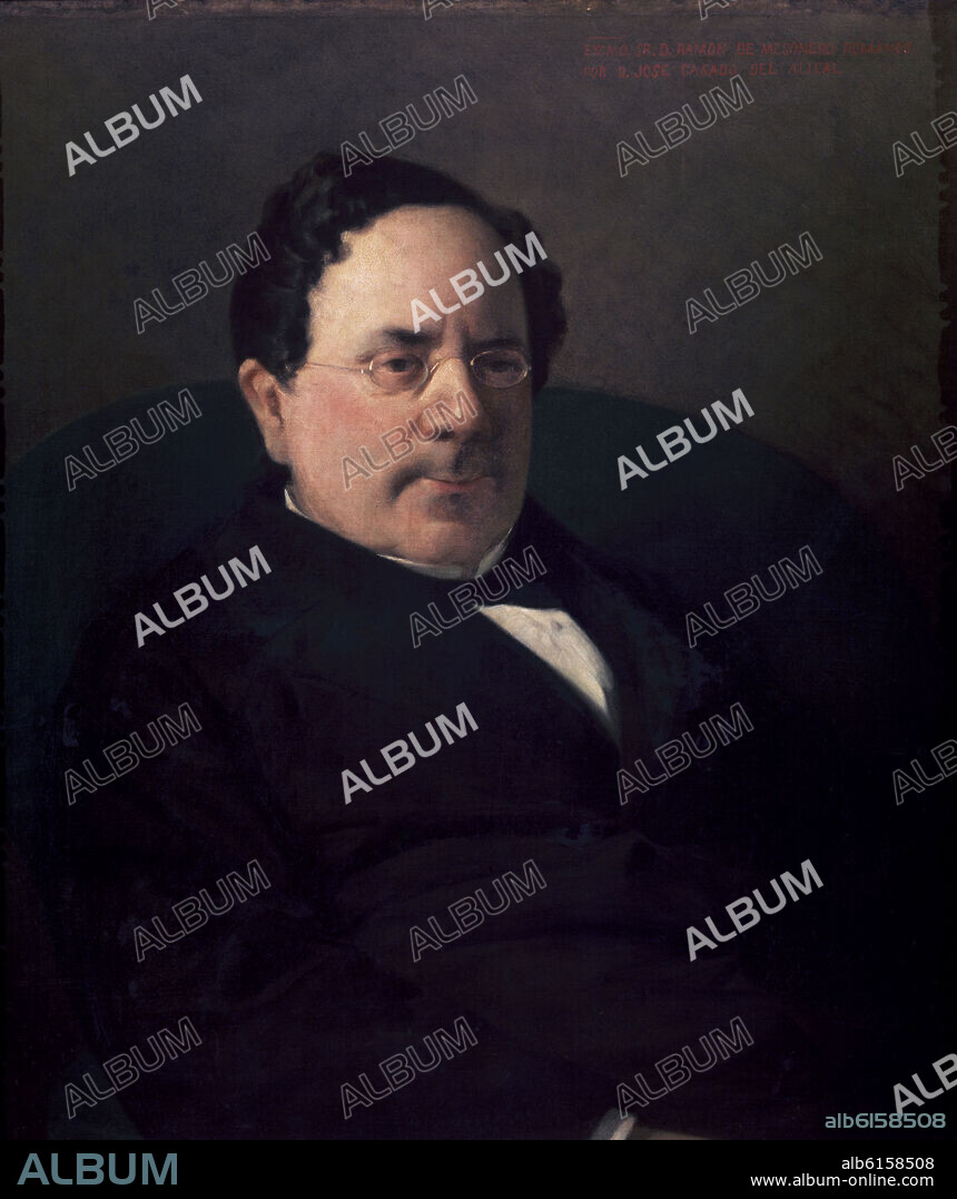 JOSÉ CASADO DEL ALISAL. MESONERO ROMANOS - SIGLO XIX.