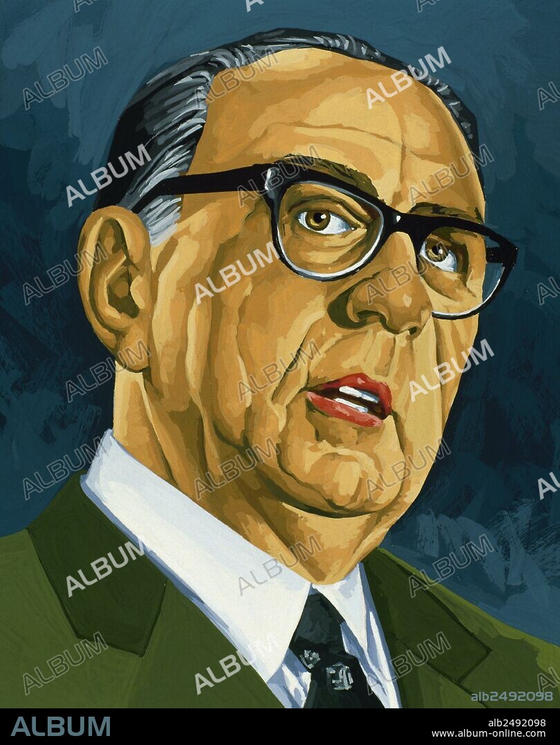 AZNAR ZUBIGARAY, Manuel (Echalar, 1894-Madrid, 1975). Periodista y diplomático español. Vinculado al Partido Nacionalista Vasco (PNV) entre 1917 y 1922. Director de "El Sol"de Madrid entre 1918 y 1922, de "El País" en la Habana 1922-1926 y de "La Vanguardia" de Barcelona entre 1960 y 1963. Embajador en la República Dominicana entre 1948 y 1951, en Argentina 1951-1955 y en Marruecos 1963-1964. Representante permanente ante la O. N. U. 1964-1967. Autor de "Historia de la Guerra Civil Española" (1940). Acuarela.