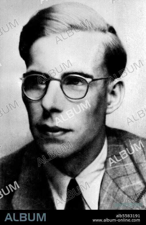 Coppi, Hans antifaschistischer Widerstandskämpfer, Mitglied der Schulze-Boysen-Harnack-Organisation, 25.1.1915 - (hingerichtet in Berlin-Plötzensee) 22.12.1942. Porträtaufnahme, um 1940.