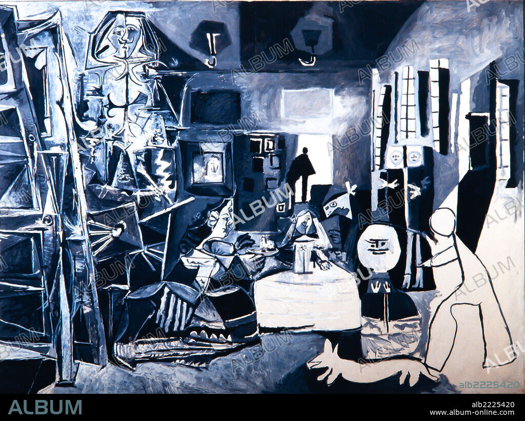 Pablo Picasso / 'Las Meninas (conjunto)', 1957, Óleo sobre lienzo, 194 x 260 cm, MPB 70.433.